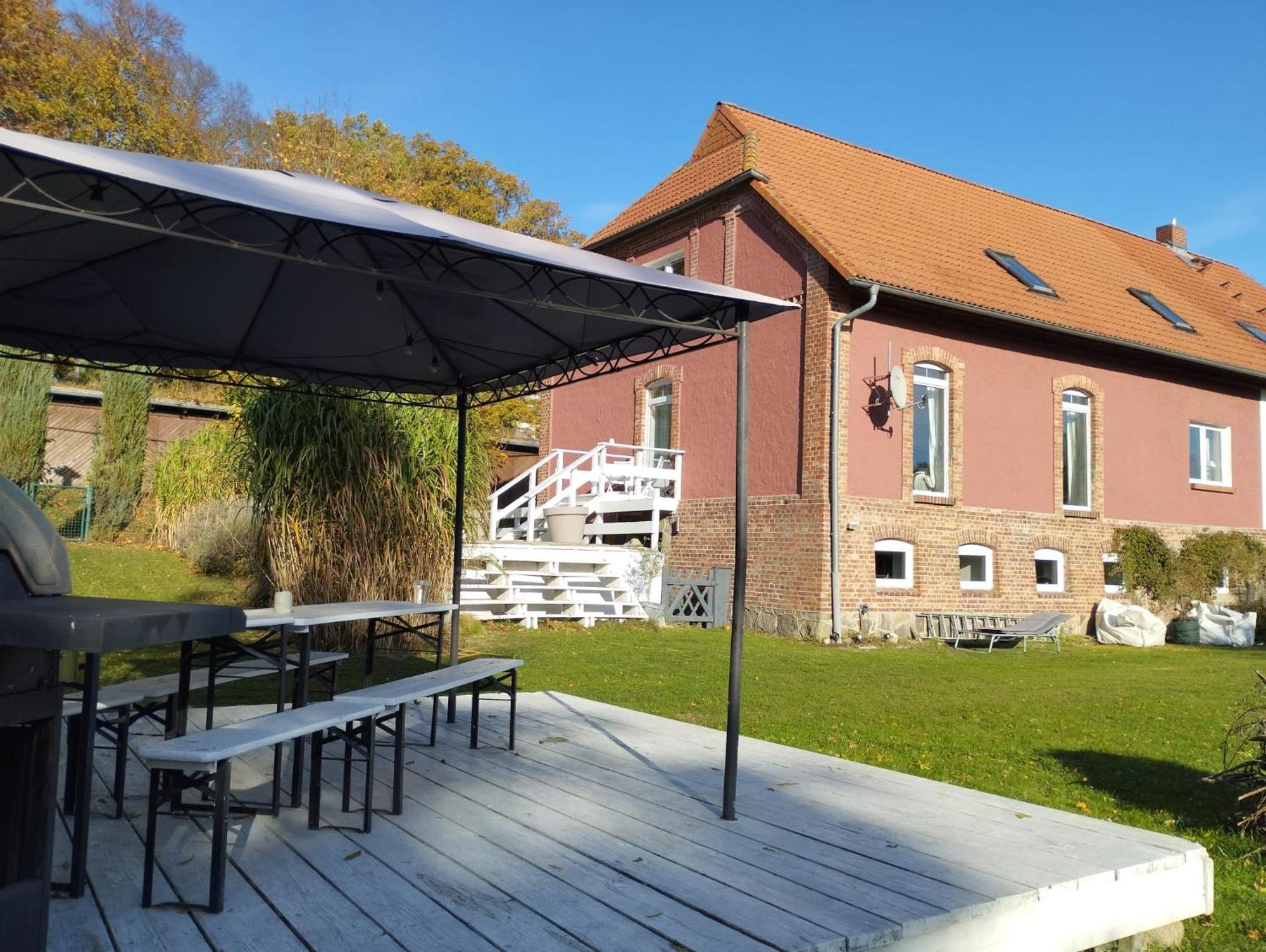 Inspektorenhaus Am Jagdschloss Mit Meerblick Hohen Niendorf Esterno foto