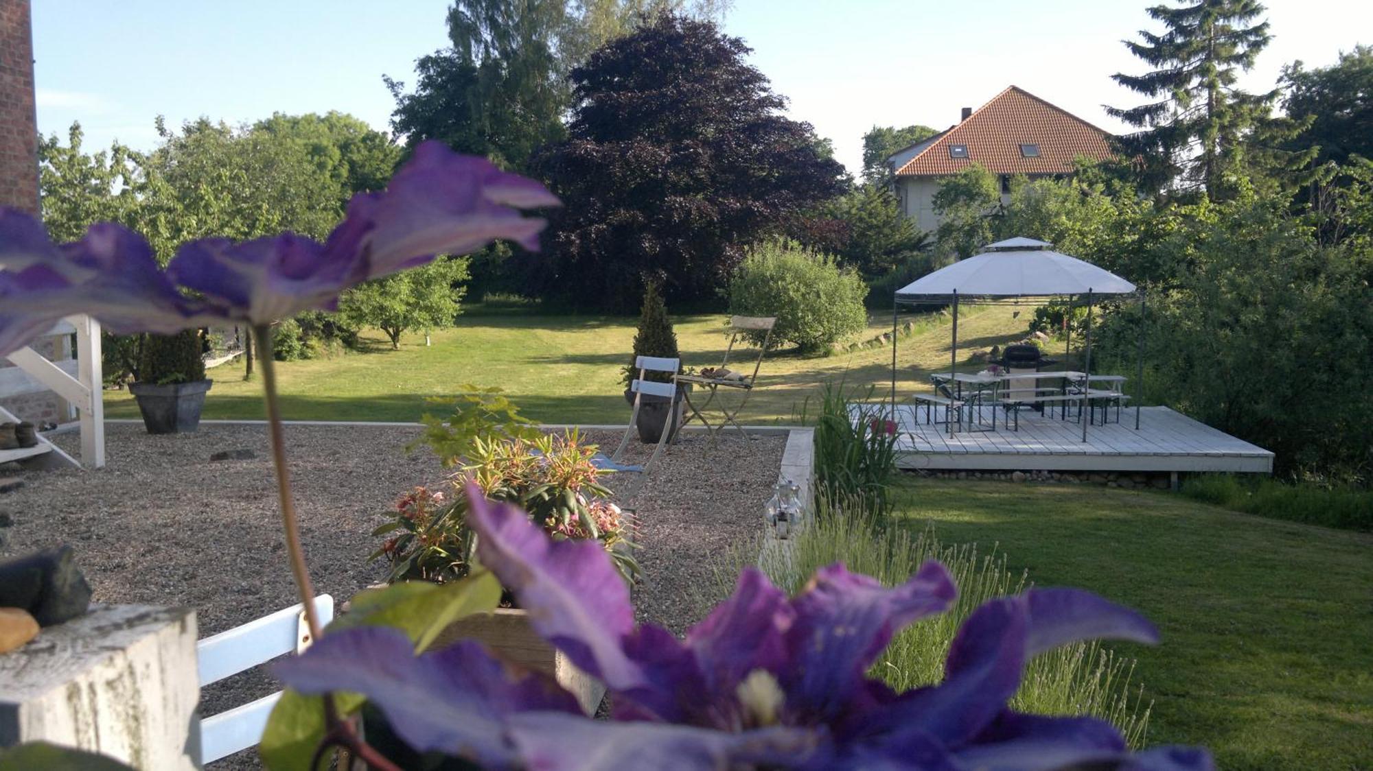 Inspektorenhaus Am Jagdschloss Mit Meerblick Hohen Niendorf Esterno foto